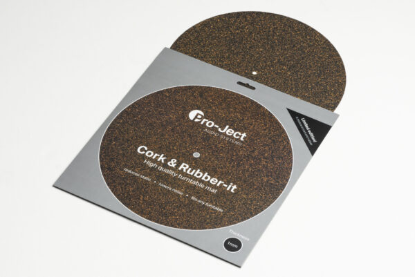 Pro-Ject vinüülplaadimängija alusmatt Cork & Rubber it