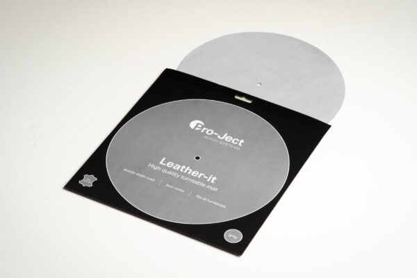 Pro-Ject vinüülplaadimängija alusmatt Leather it